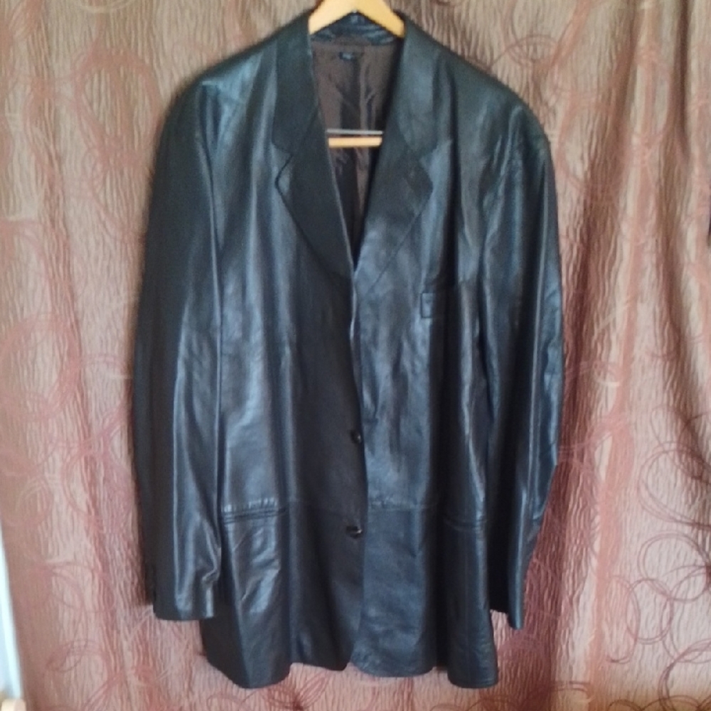 Giorgio Armani Brown Lightweight Shirt Jacket